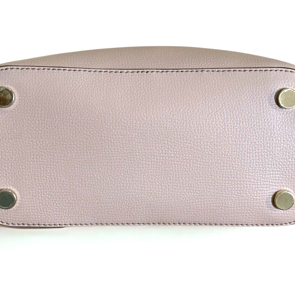 Authentic Kate Spade Soft Pink Leather Satchel Crossbody Handbag - Picture 7 of 16